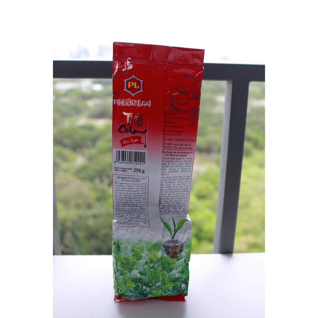 Trà Ô Long Kim Tuyên Phước Lạc Gói 100g