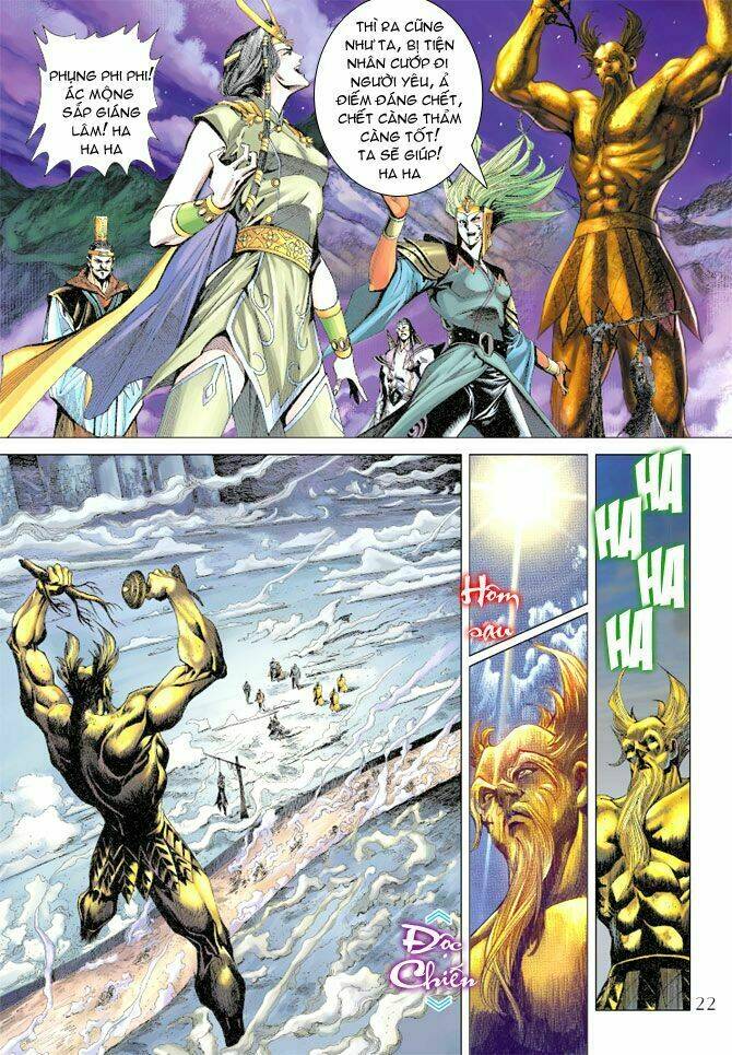 thiên tử truyền kỳ 5 - như lai thần chưởng chapter 108 21