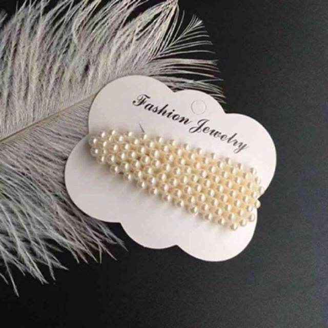 KẸP TÓC ĐÍNH CHÂU NHÂN TẠO Phong Cách Hàn Quốc - QueenStore