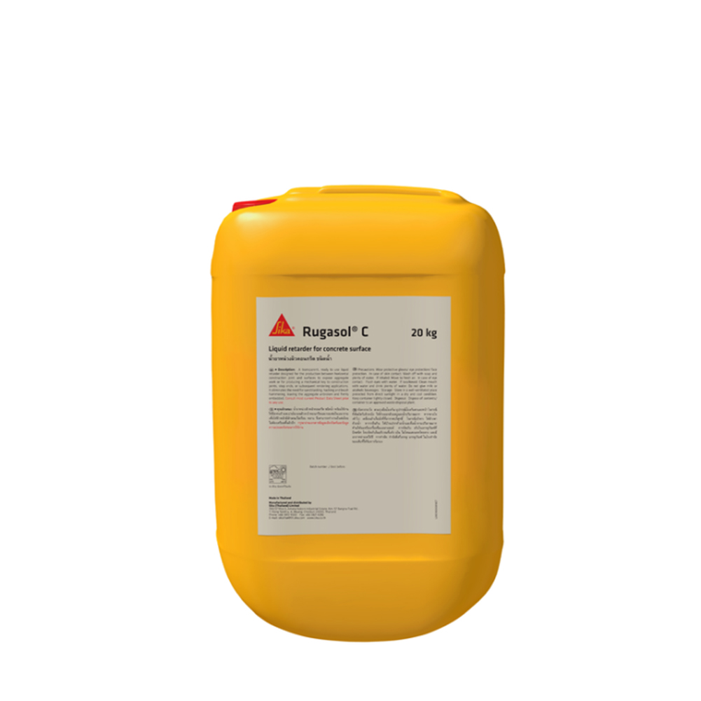 Sika Rugasol C - Can 25 Lít - Chấ́t tạo nhám, chất ức chế bê mặt bê tông