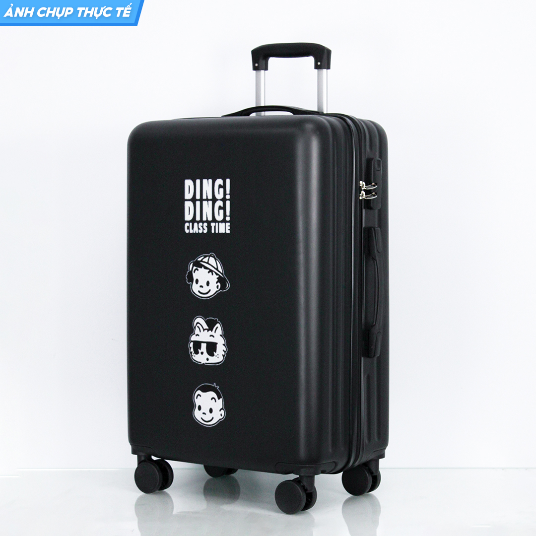 Vali Kéo Du Lịch In Hình 3 Nhân Vật Hoạt Hình Ngộ Nghĩnh Bánh Xe Xoay 360 Độ Size 20 24 26