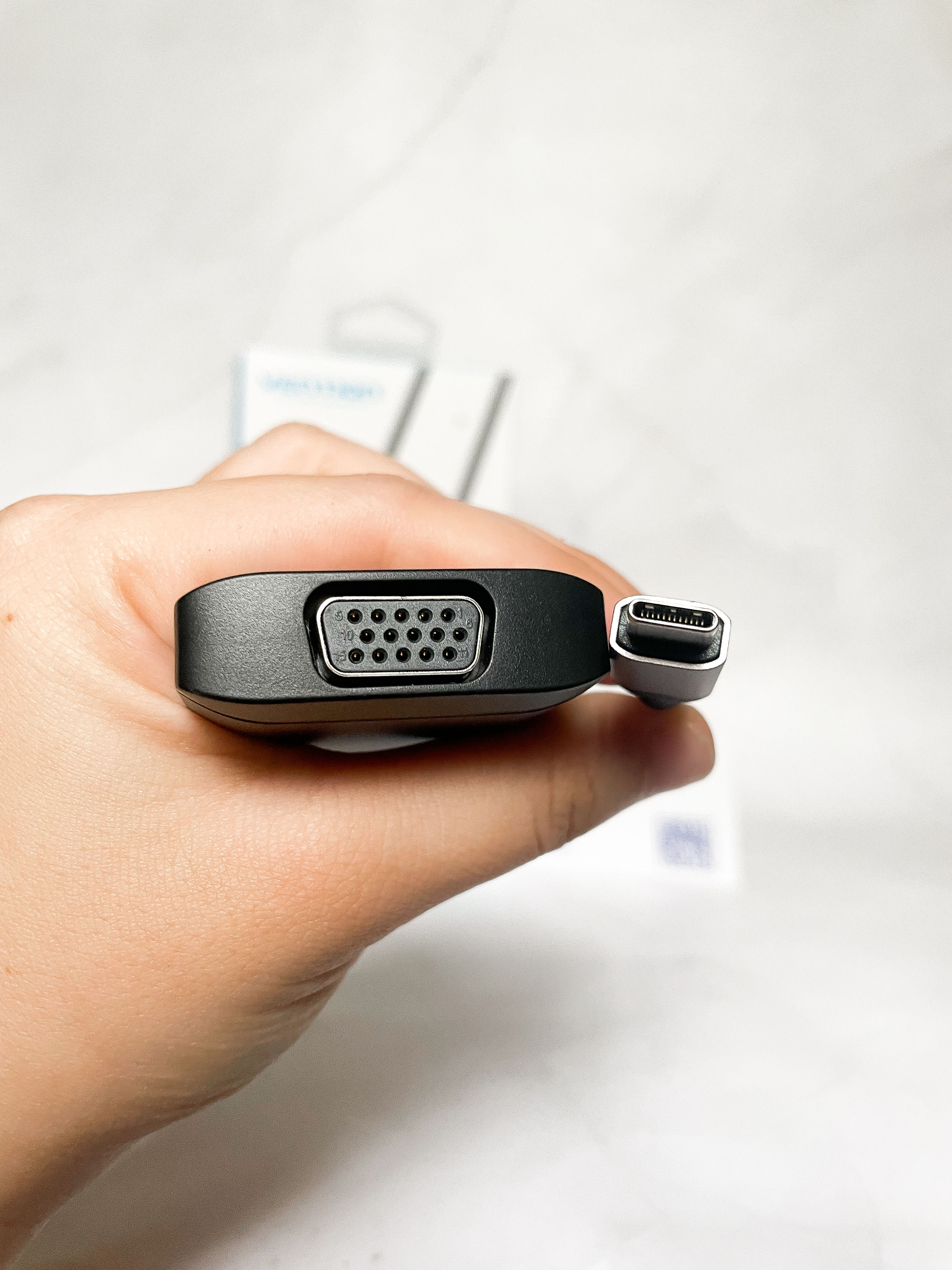 Cáp chuyển USB Type C to HDMI + VGA + USB + PD Vention TFAHB - Hàng chính hãng