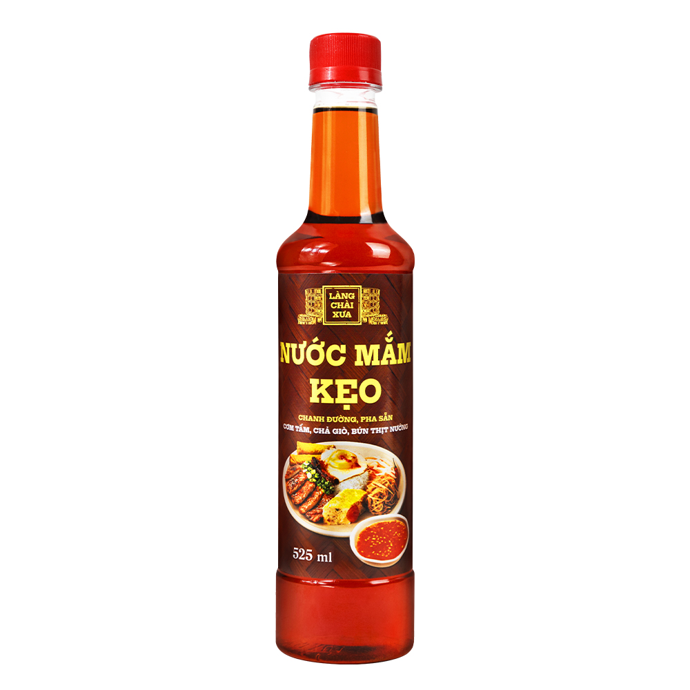 Nước mắm kẹo Làng Chài Xưa 525ml/chai chanh đường pha sẵn, dùng ngay với cơm tấm, chả giò, bún thịt nướng, chỉ cần thêm ớt