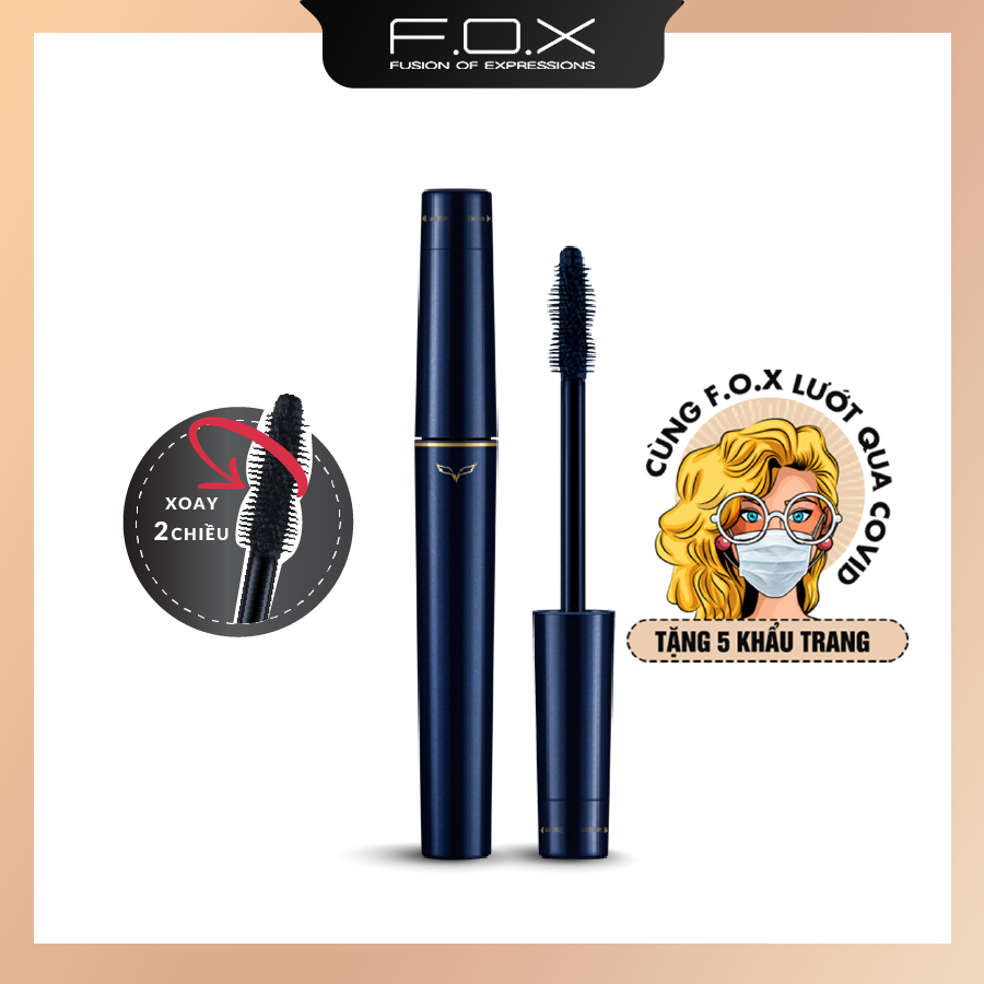 Mascara FOX Thông Minh 2 Công Dụng  Multi Function Mascara 8.5ml