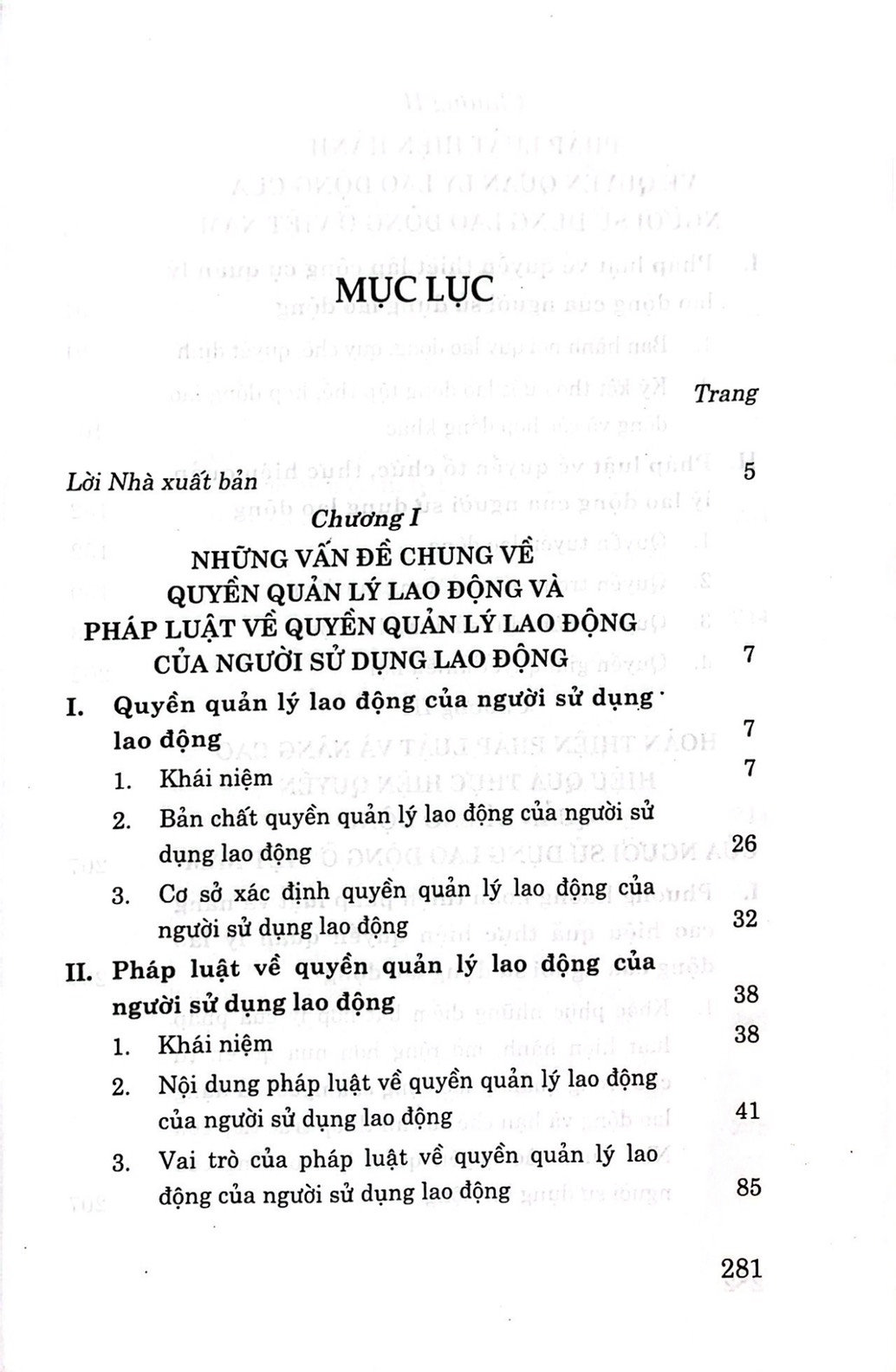 Pháp luật về quyền quản lý lao động của người sử dụng lao động ở Việt Nam (Sách chuyên khảo)