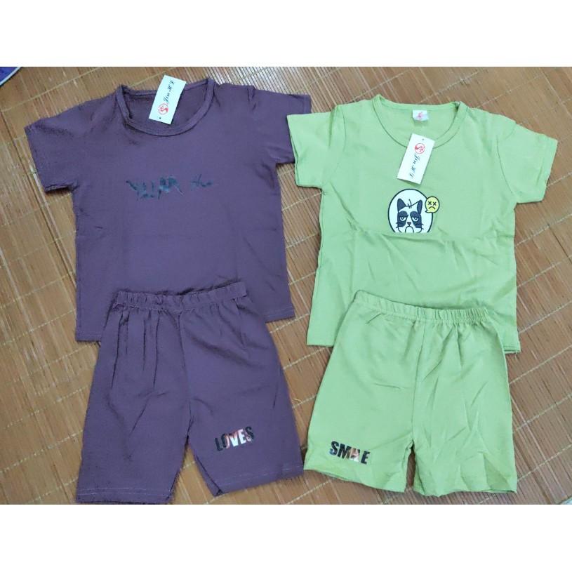 Set quần áo cộc tay - mùa hè 3-8 tuổi - Hàng Quảng Châu - chất đẹp