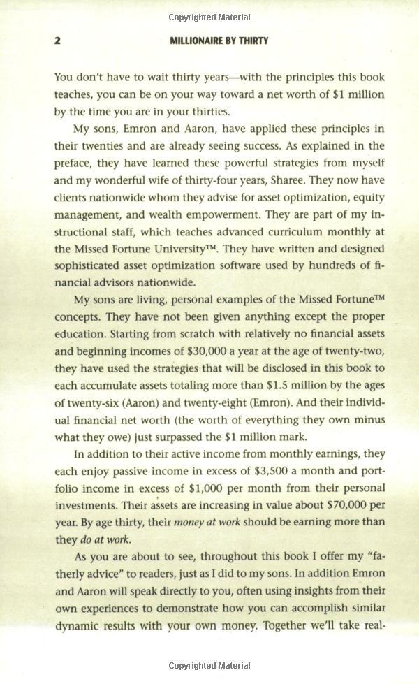 Millionaire by Thirty : The Quickest Path to Early Financial Independence