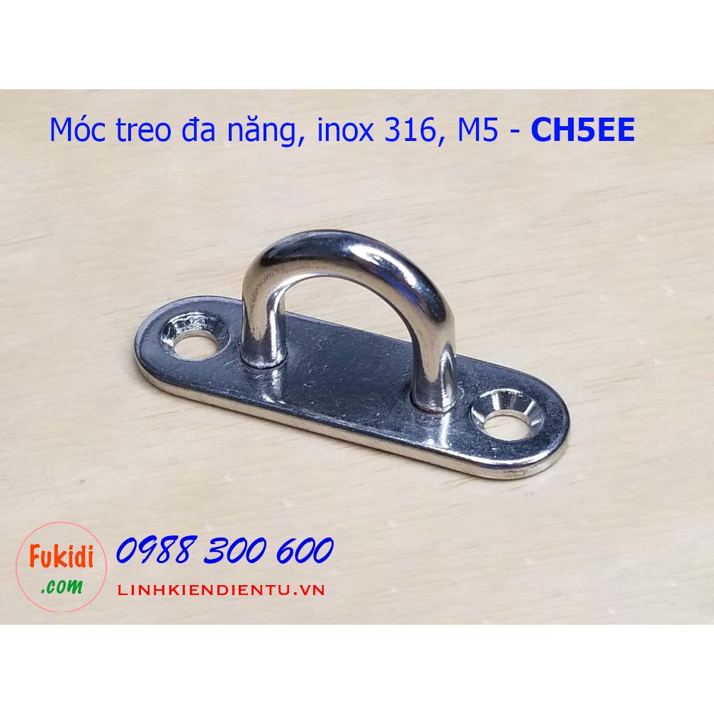 Móc treo ghế đu, xích đu, treo quạt trần inox 316 size M5, M6, M8, M10 - CHEE