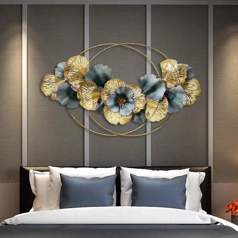 Tranh treo tường kết hợp họa tiết decor trang trí VLA0821