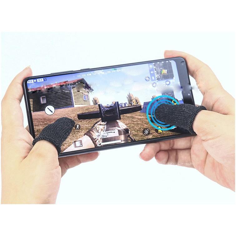 Găng tay chơi game Mobile - Chống mồ hôi tay, tăng độ nhạy cảm ứng.