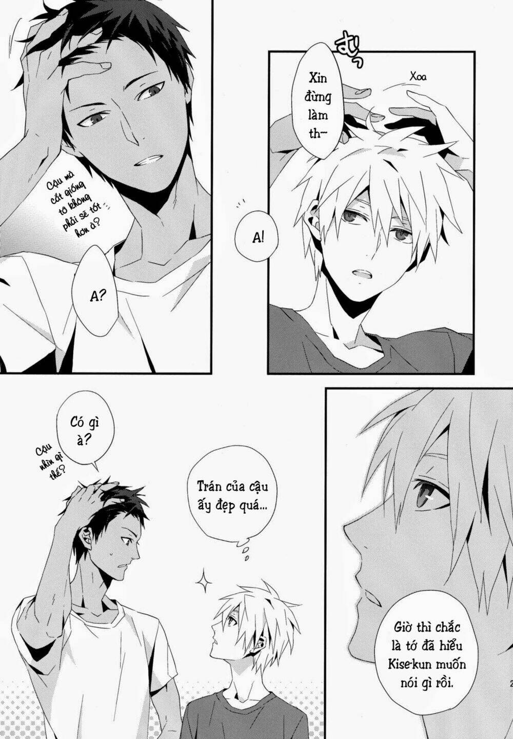 kuroko – tuyển thủ vô hình: color chart 1 chapter 1 20