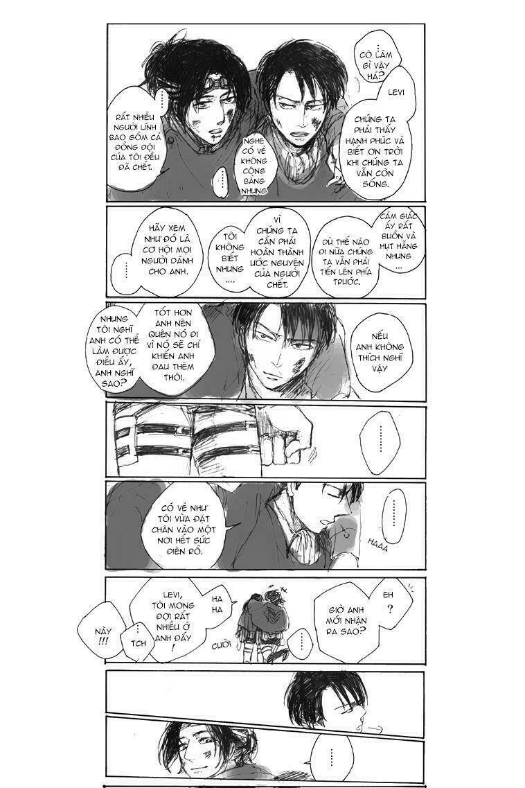 tấn công người khổng lồ - doujinshi levihan chapter 12 3