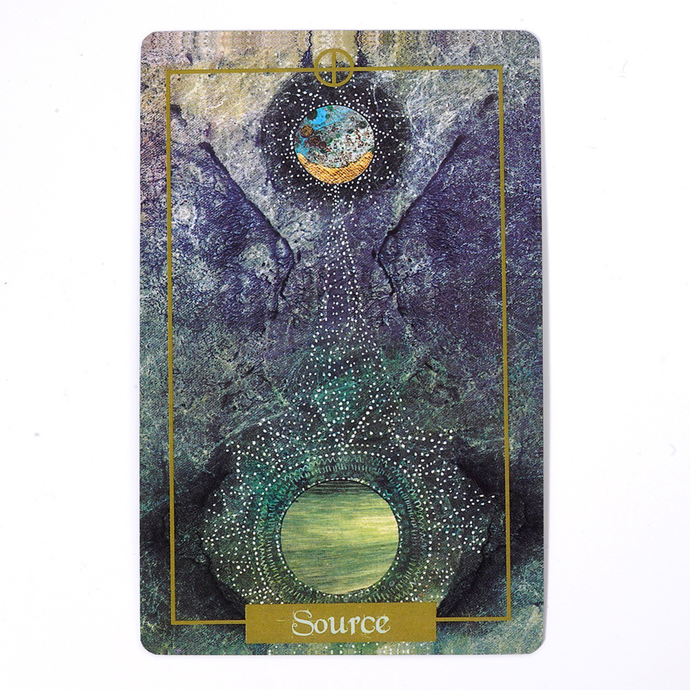[Mạ Cạnh Size Gốc] Bộ Bài Illuminated Earth Oracle 63 Lá Bài Đá Thanh Tẩy
