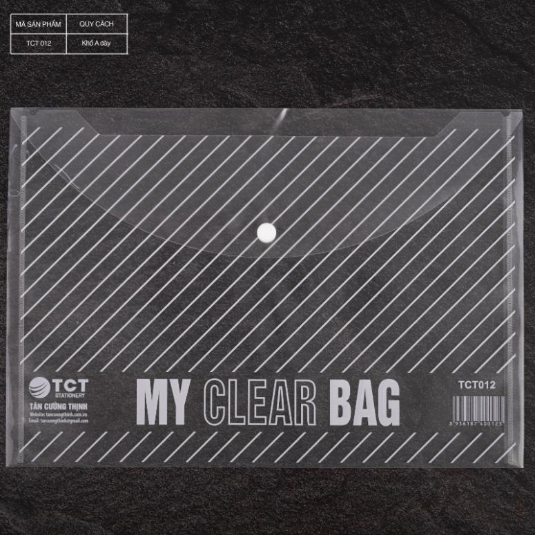 Tập 20 Túi clear bag khổ A Loại dày 012