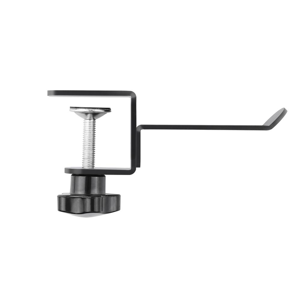 Headphones Headset Hanger Holder Under Desk Hook Clip with Adjustable Clamp