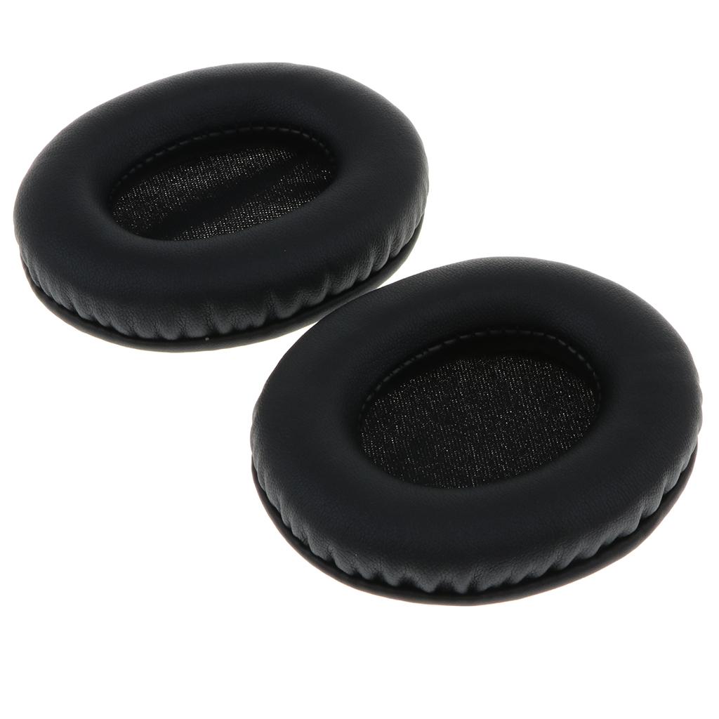 2x Replacement Ear Pads Cushions for Sony MDR ZX750bn Headset Black