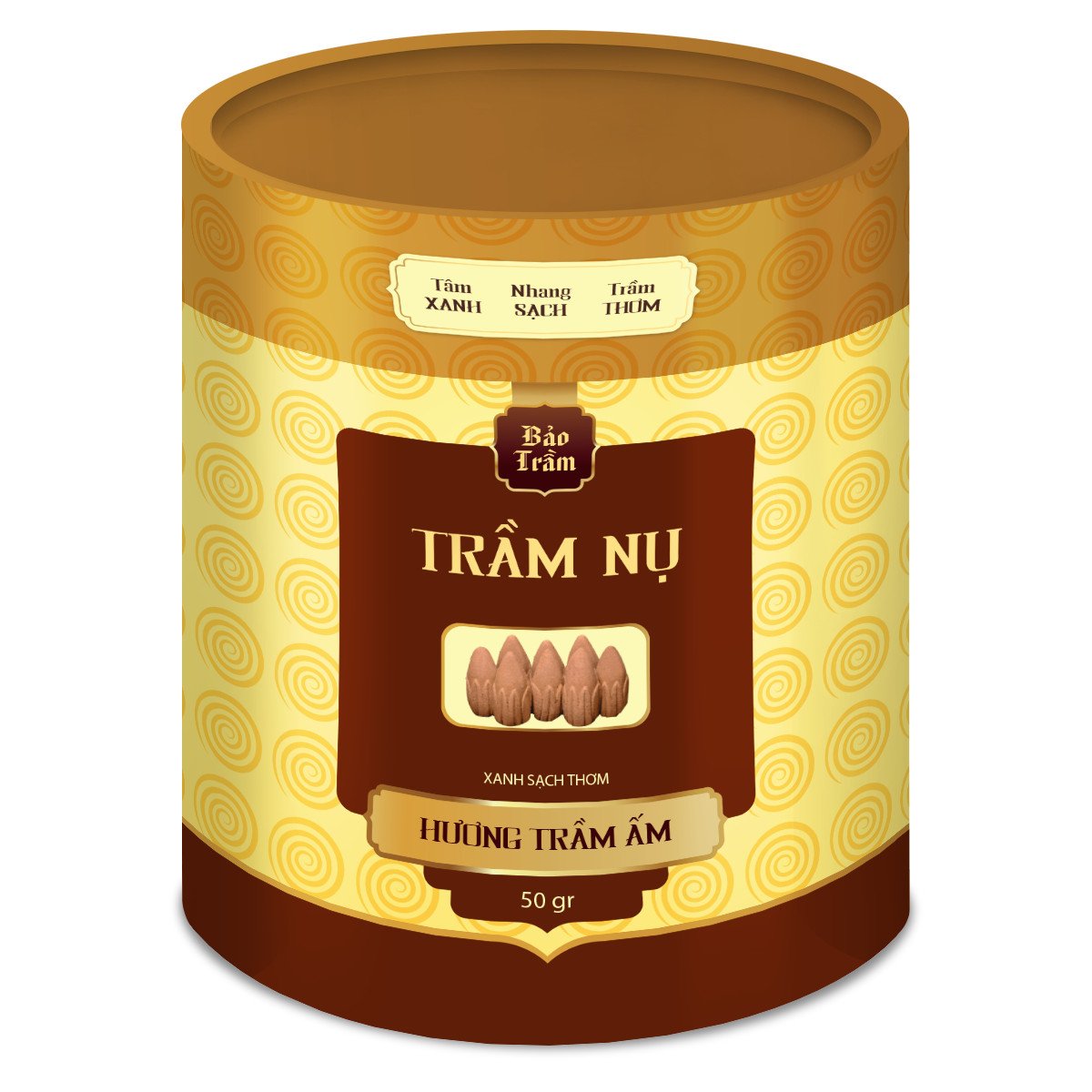 Nụ Trầm Hương Bảo Trầm, Búp Sen Cao Cấp 50g