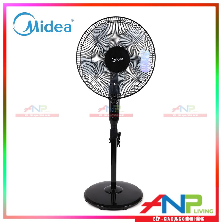 Quạt Đứng 5 Cánh Midea FS40-15Q - Hàng Chính Hãng