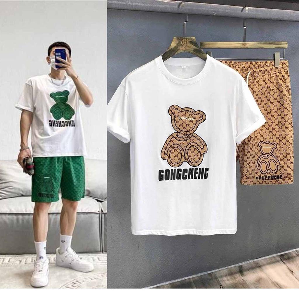 Đồ Bộ Thể Thao Nam Nữ GẤU GC - Set Quần Áo bốn mùa đẹp cao cấp mặc nhà đi chơi thoải mái 03
