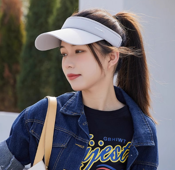 Mũ lưỡi trai nửa đầu phong cách Hàn mới, mũ nón tennis-golf thời trang