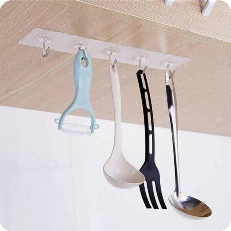 Móc dán tường chịu lực 20kg giá 1k sét 5 cái