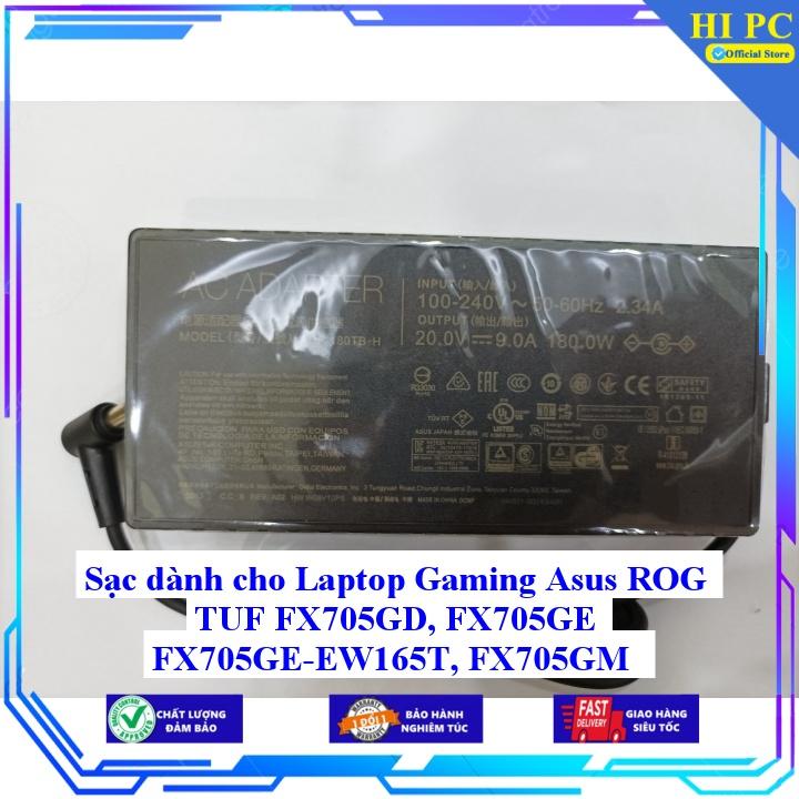 Sạc dành cho Laptop Gaming Asus ROG TUF FX705GD FX705GE FX705GE-EW165T FX705GM FX705GM-EV113T FX705GM-BI7N5 - Kèm Dây nguồn - Hàng Nhập Khẩu