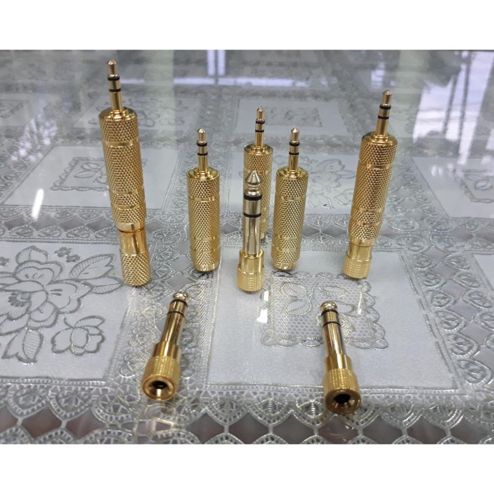 Jack chuyển đầu 6.5mm sang 3.5mm & 3.5mm sang 6.5mm | Jack chuyển đổi Guitar |