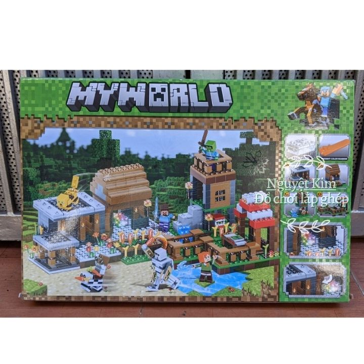 Lắp Ráp Xếp Hình My World Mô Hình Khu Làng Bí Mật Phiên Bản Nhỏ 778 Khối LB600- Đồ Chơi Trí Tuệ Trẻ Em Chất Lượng An Toàn