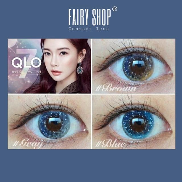 Kính Áp Tròng Qlo7 Blue 14.0 mm- FAIRY SHOP CONTACT LENS