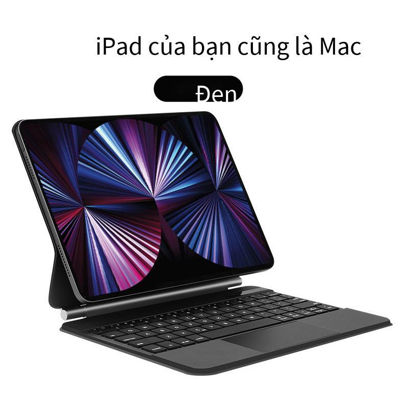 Ưu đãi đặc biệt phù hợp cho Apple iPad bàn phím điều khiển ma thuật máy tính bảng thông minh tích hợp vỏ bảo vệ pro hút nam châm Bluetooth 11/12.9