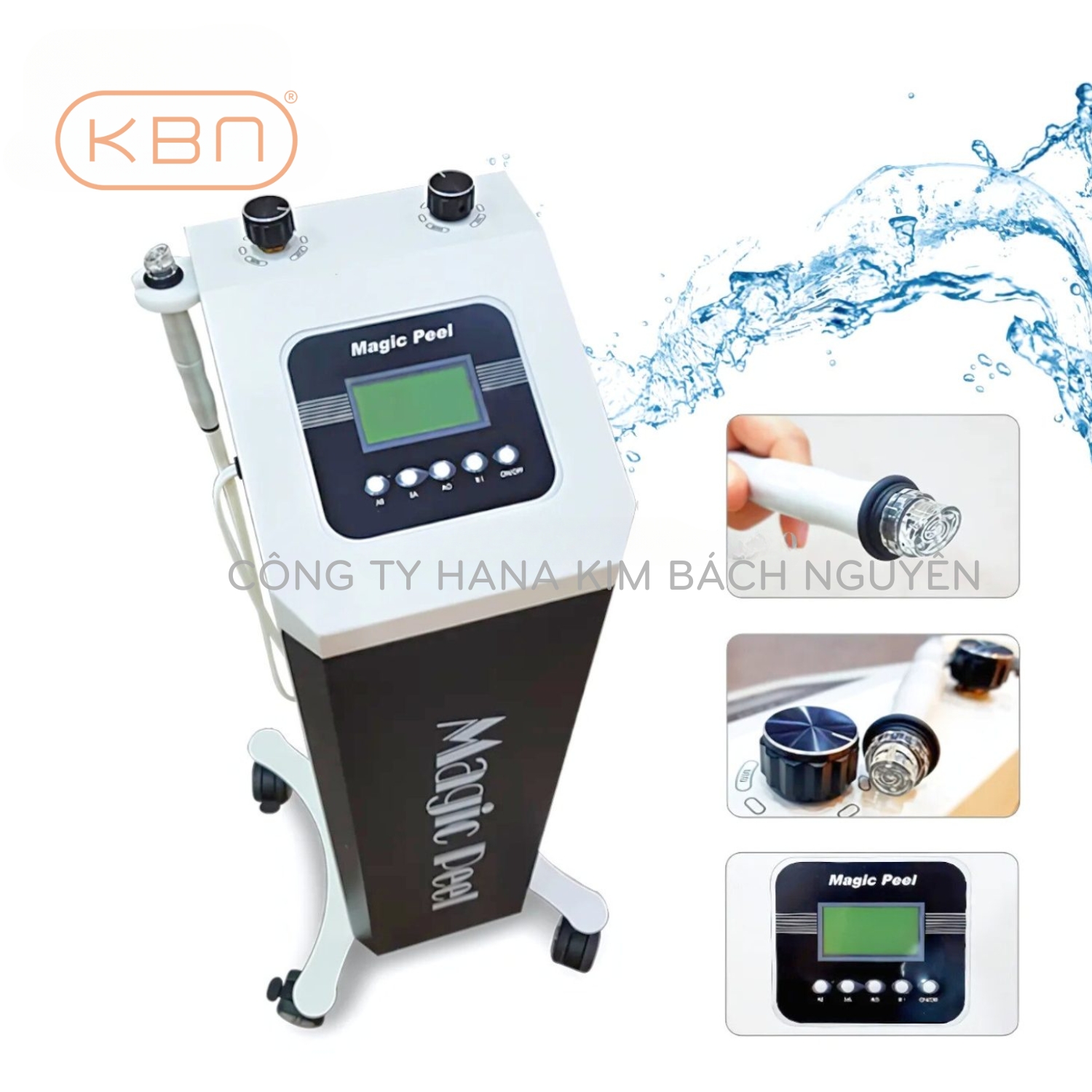 Máy Chăm Sóc Da Magic Peel Hàn Quốc Làm Sạch Sâu, Tẩy Da Chết, Cung Cấp Dưỡng Chất