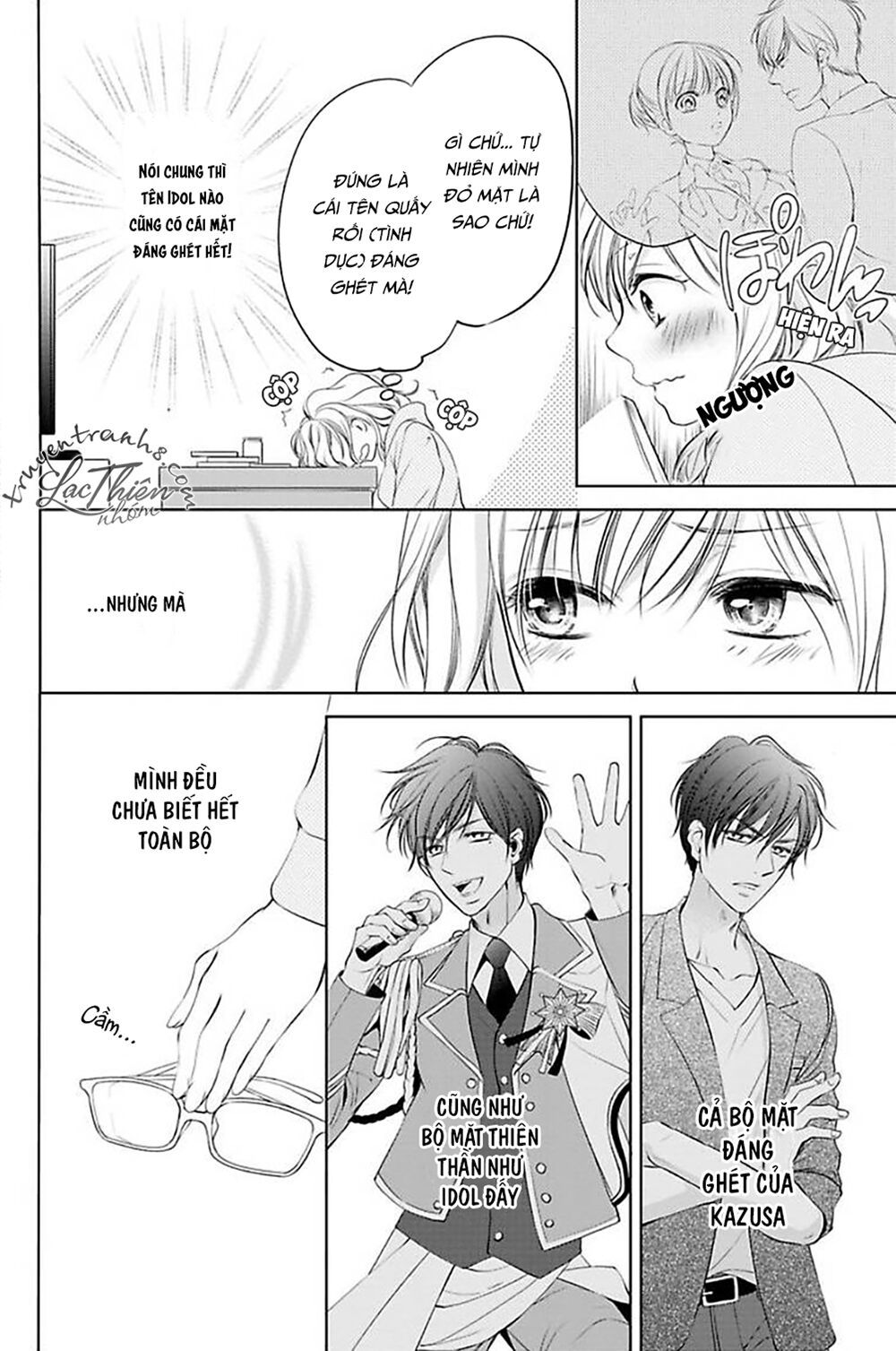 nụ hôn cuồng nhiệt của ngài idol! chapter 1 16
