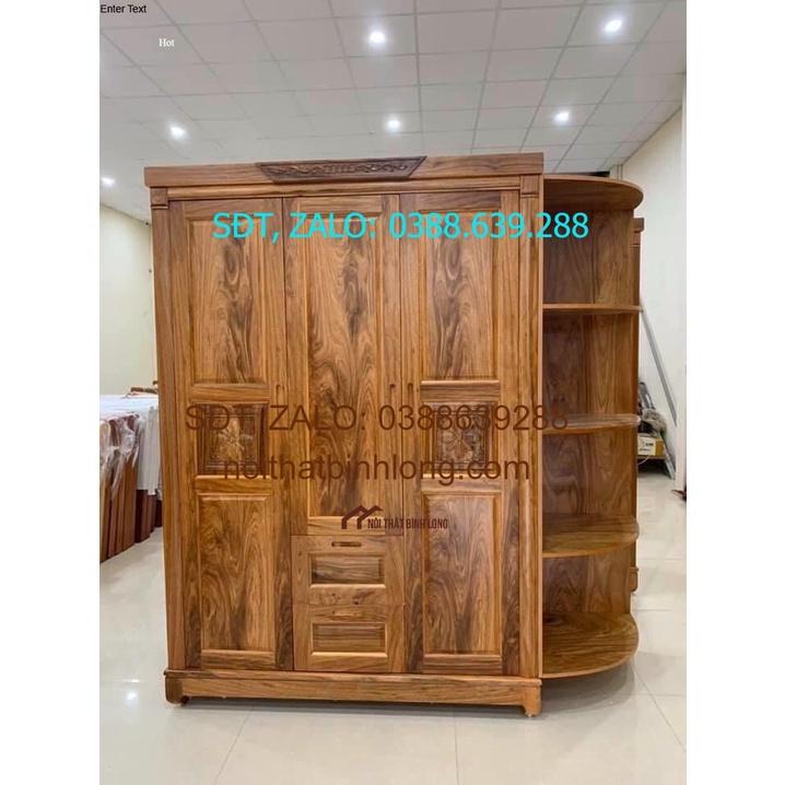 Tủ quần áo gỗ hương