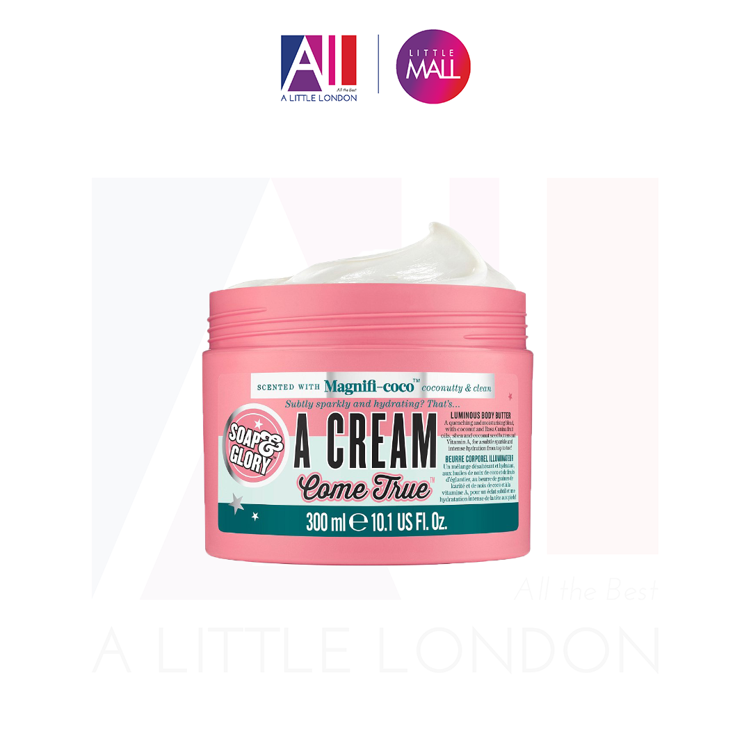 Dưỡng thể Soap &amp; Glory A Cream Come True 300ml