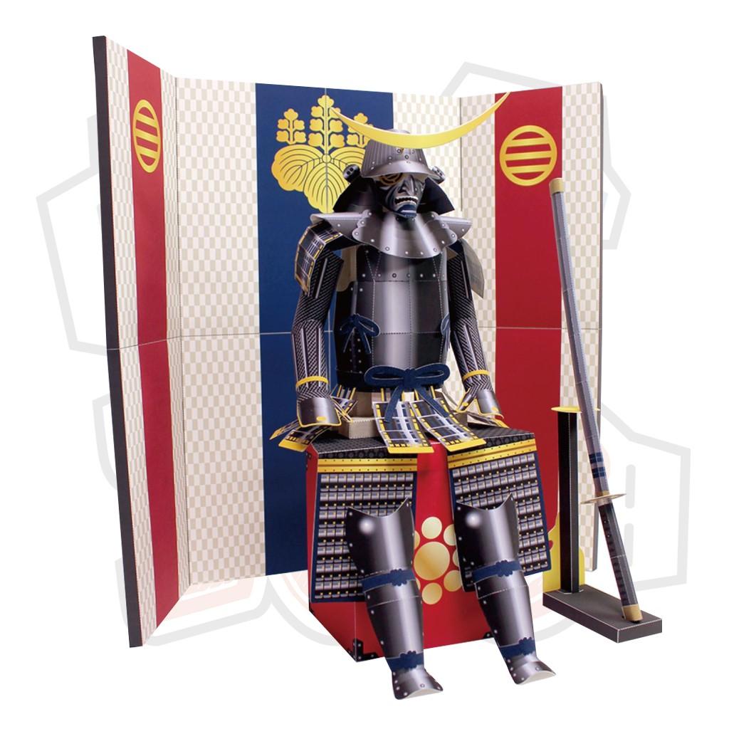 Mô hình giấy Áo giáp Samurai Nhật Bản Date Masamune