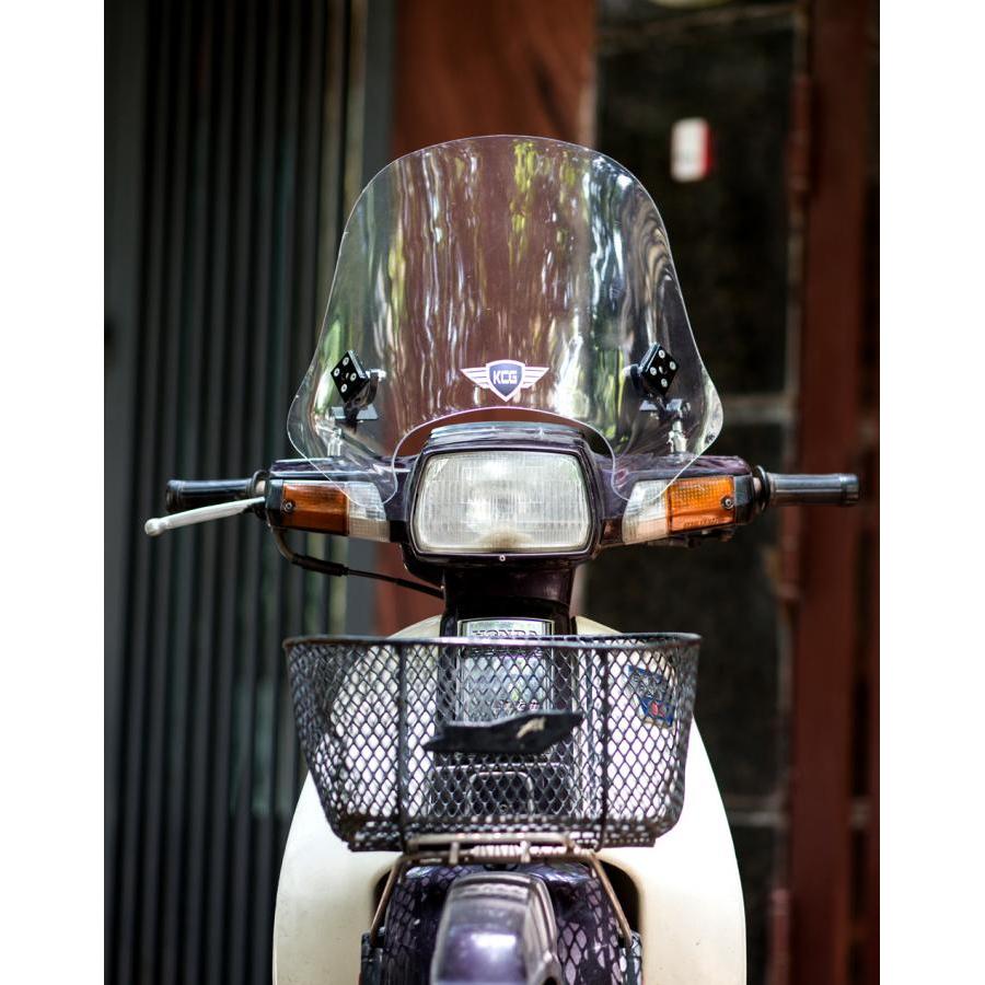 Kính chắn gió cho xe Honda Dream KC100DR (Trong suốt)
