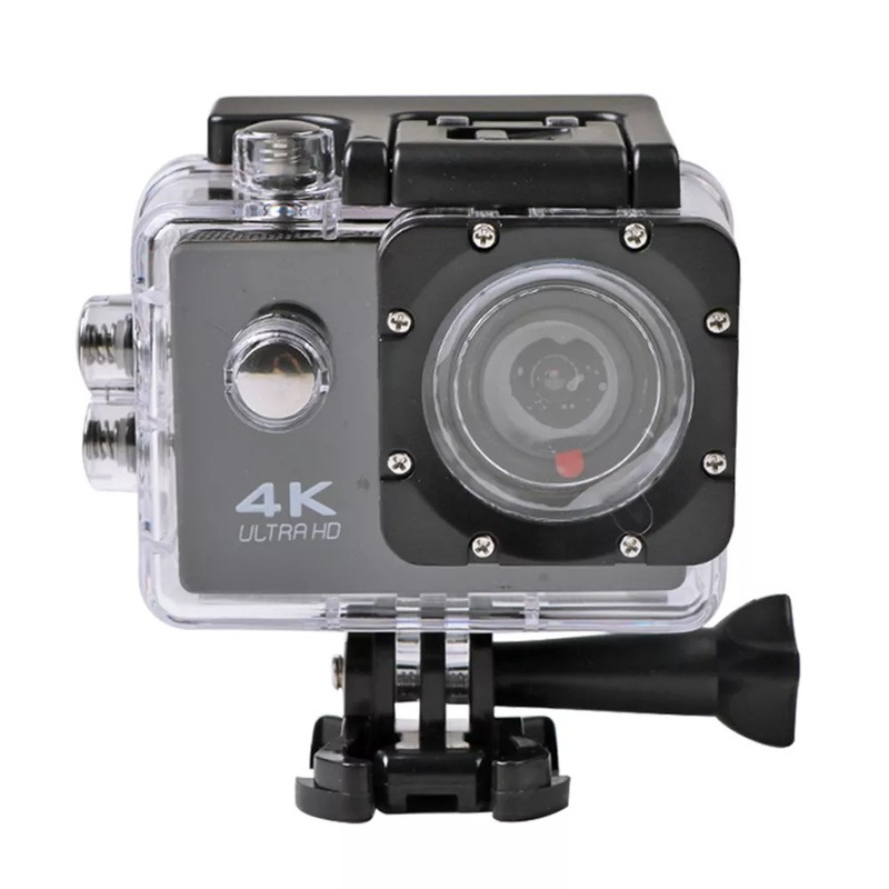 Máy ảnh hành động WiFi 12MP 4K 25fps Ultra HD 170D GO Waterproof Pro Sport DV Mũ bảo hiểm Kỹ thuật số Video Ghi lại Camera Cam Sport