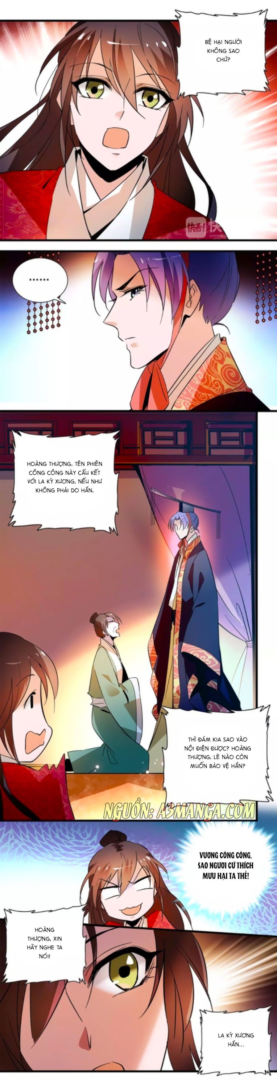 Hoàng Thượng! Hãy Sủng Ái Ta Đi! chapter 71 - Trang 8