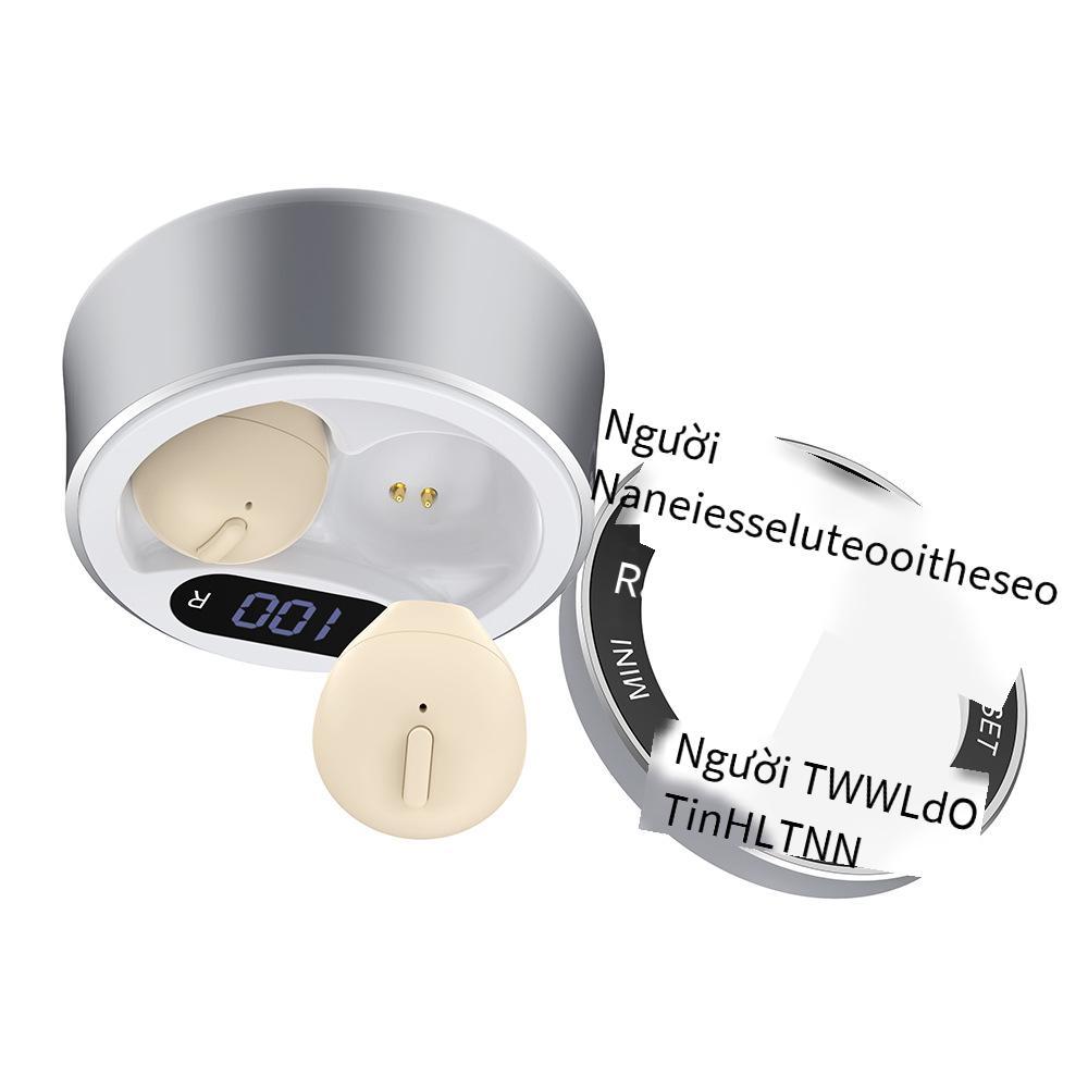 Ưu đãi đặc biệt Tai nghe bluetooth hai tai không dây TWS X21T thể thao mini bán trong tai siêu nhỏ siêu nhỏ có ngăn sạc màn hình kỹ thuật số