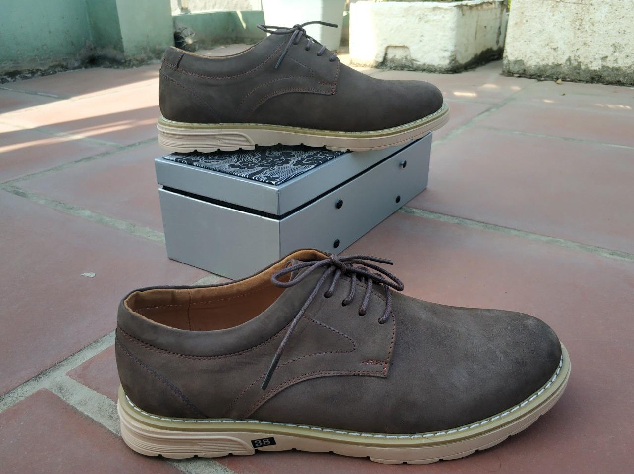 Giày boots nam da bò phong cách - gd02