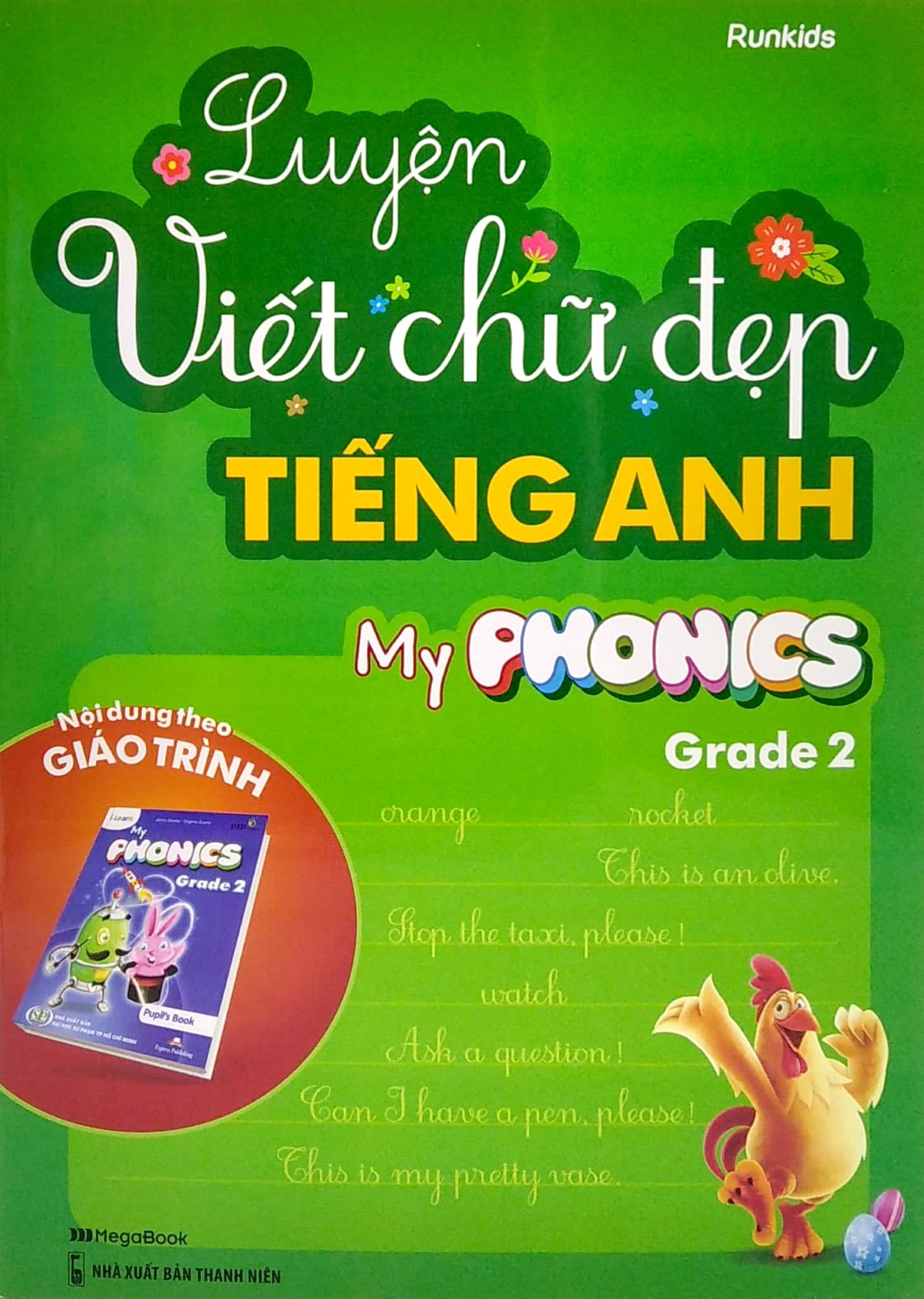 Luyện Viết Chữ Đẹp Tiếng Anh - My Phonics Grade 2