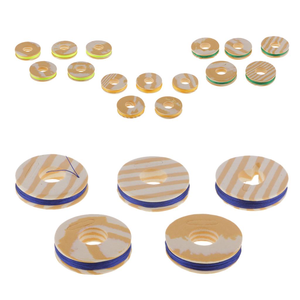 5x Fishing Rod Guide Ring Wrapping Lines Rod Building Wrapping Thread