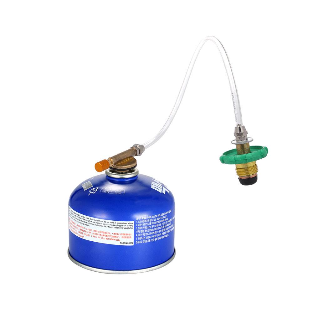 Bộ Chuyển Đổi Nạp Propane Cho Bếp Cắm Trại Khớp Nối Bình Xi Lanh Phẳng