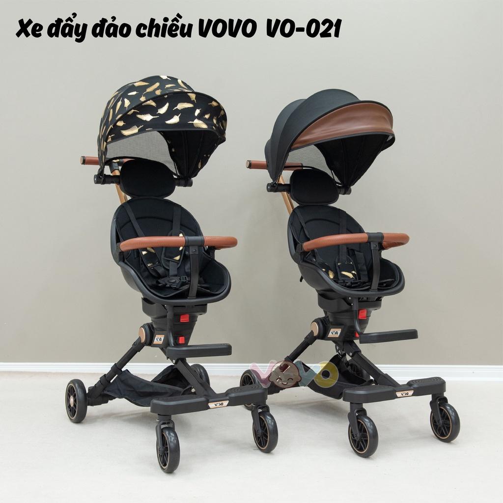 Xe Đẩy Gấp Gọn Đảo Chiều Vovo VO-021, Hàng Cao Cấp Cho Bé Mẫu Mới 2022