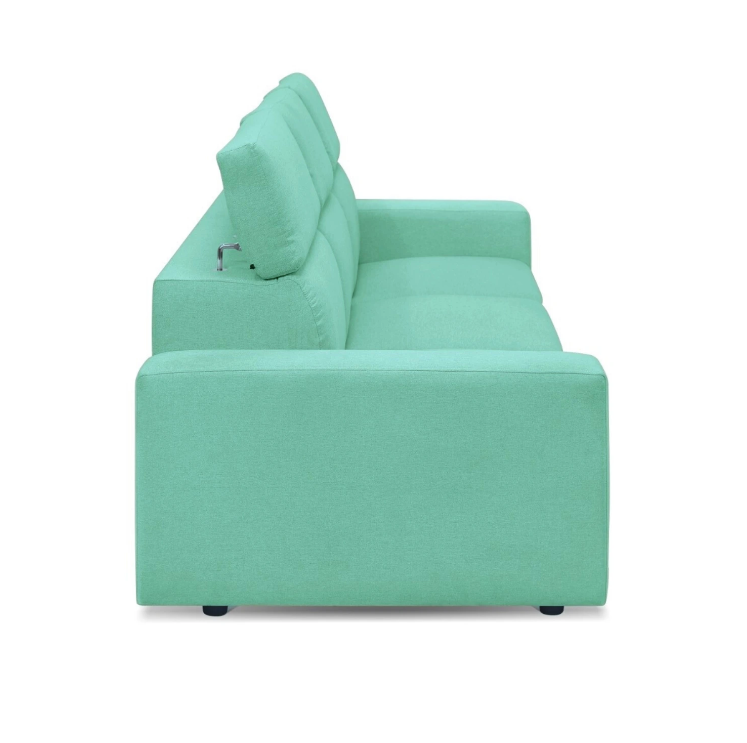 Sofa băng 3 tựa đầu bật hiện đại JNSL63 Juno Sofa KT Ngang 205cm x Cao 100cm x Sâu 98cm