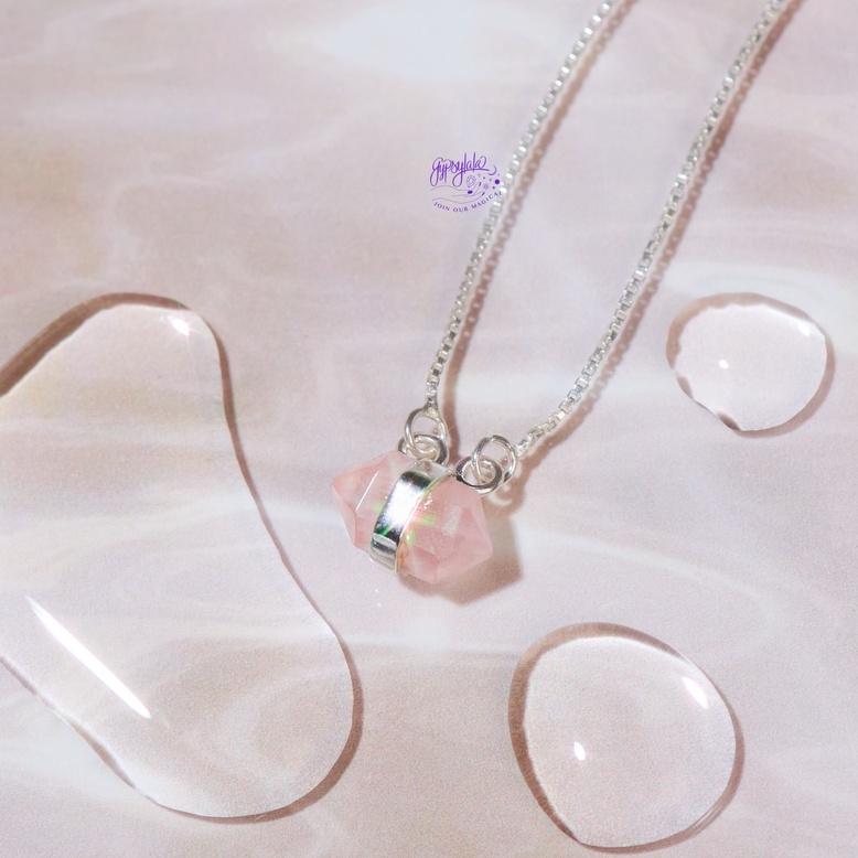 Dây chuyền Đá Thiên Nhiên Bạc 925 Bliss Size S 4 Màu SP004320 Gypsy.lala
