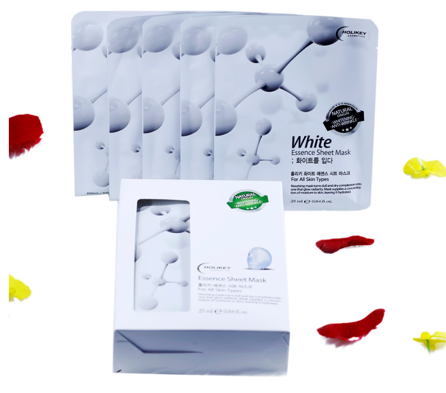 Combo 10 Mặt nạ White làm trắng &amp; cung cấp khoáng chất HOLIKEY Hàn Quốc 25mlx10