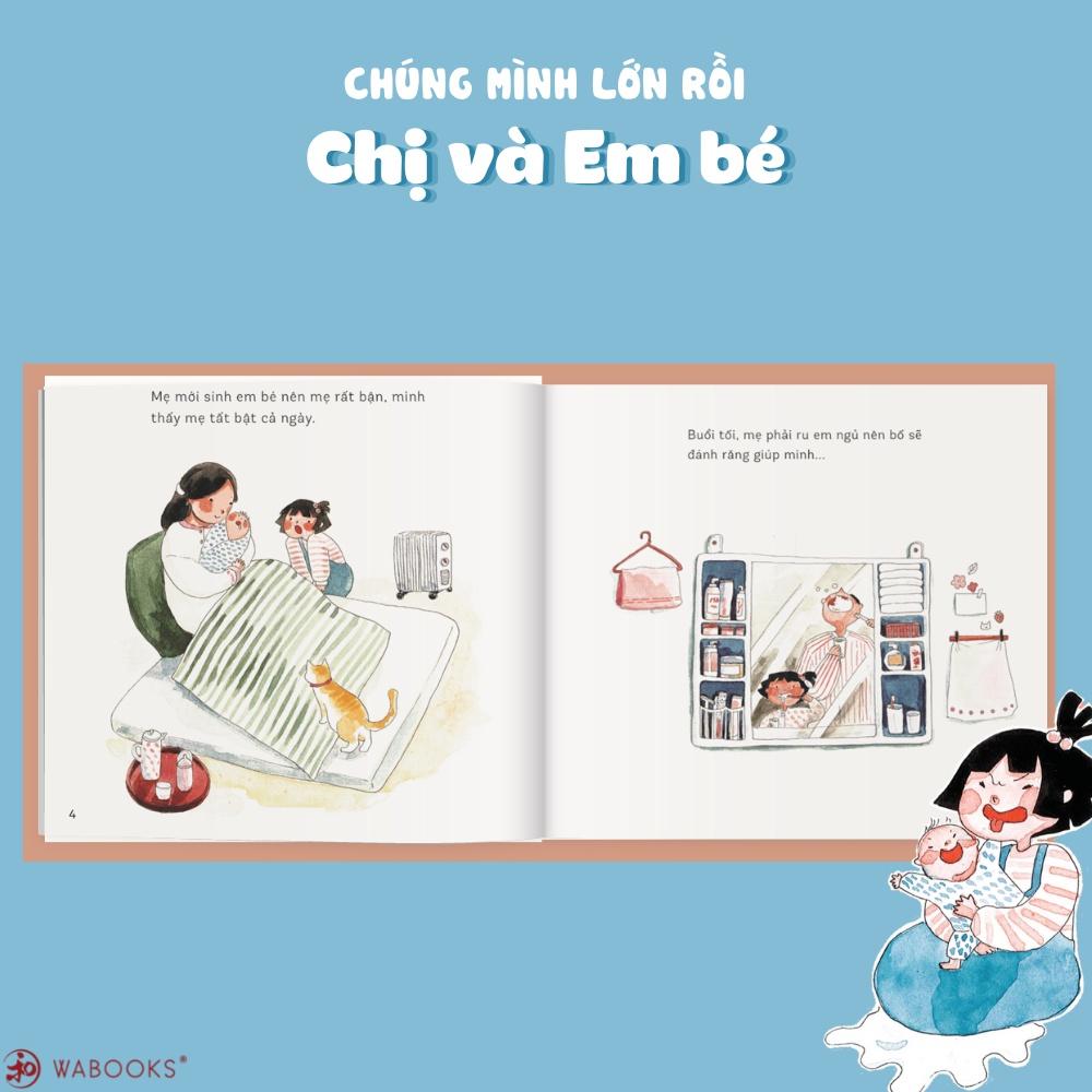 Chúng mình lớn rồi Ehon dành cho trẻ từ 3 - 6 tuổi - Bản Quyền