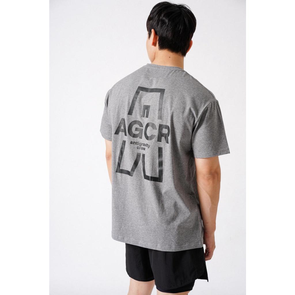 Áo Phông Nam AGCR Logo T-shirt - Xám