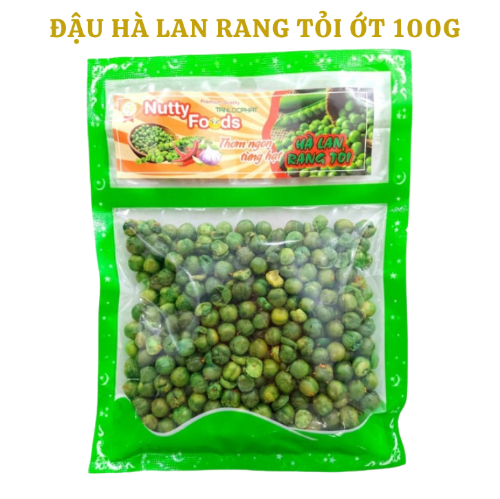 COMBO 4 GÓI ĐẶC SẢN 3 MIỀN (ĐẬU PHỘNG CỐT DỪA, ĐẬU PHỘNG VỊ PHÔ MAI, HÀ LAN MUỐI, HÀ LAN TỎI ỚT) TÂN LỘC PHÁT 100G